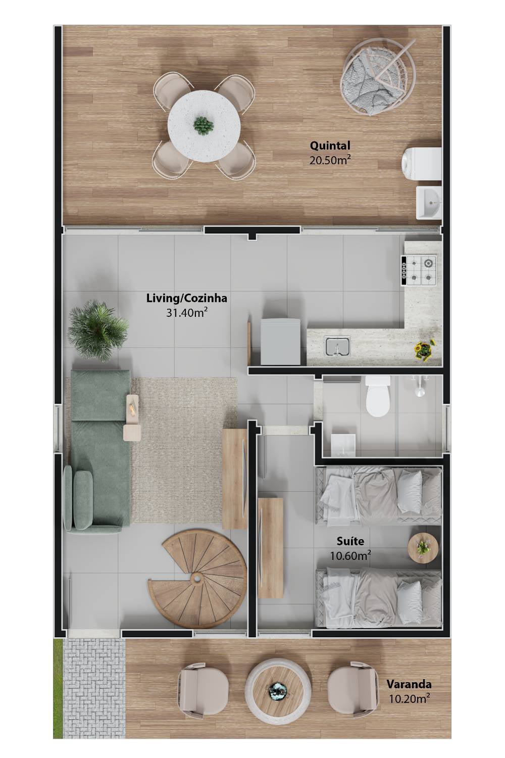 Villa da Torre - Planta Inferior