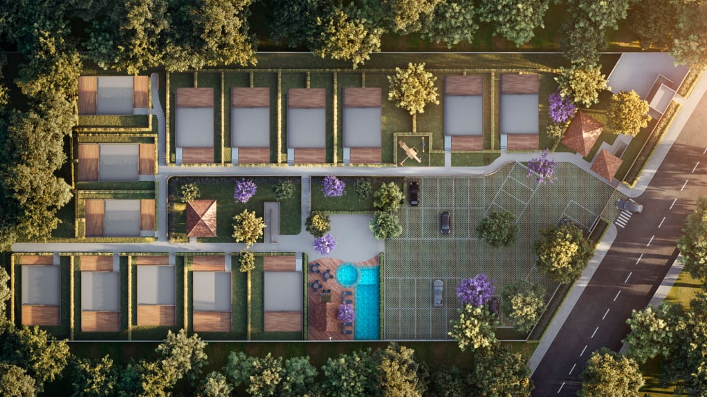 Villa da Torre - Visão aérea 